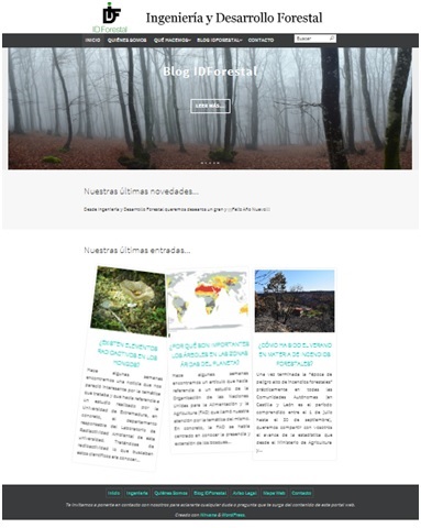 Pagina Inicio idforestal.es